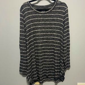 Maurices Striped Long Sleeve Size 1X